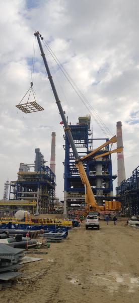 Socar HAOR - 65 tonluq yüklərin 90 metr hündürlüyə qaldırılması