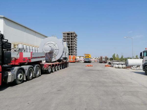 290 ton Transformator demontajı, daşınması və boşaldılması